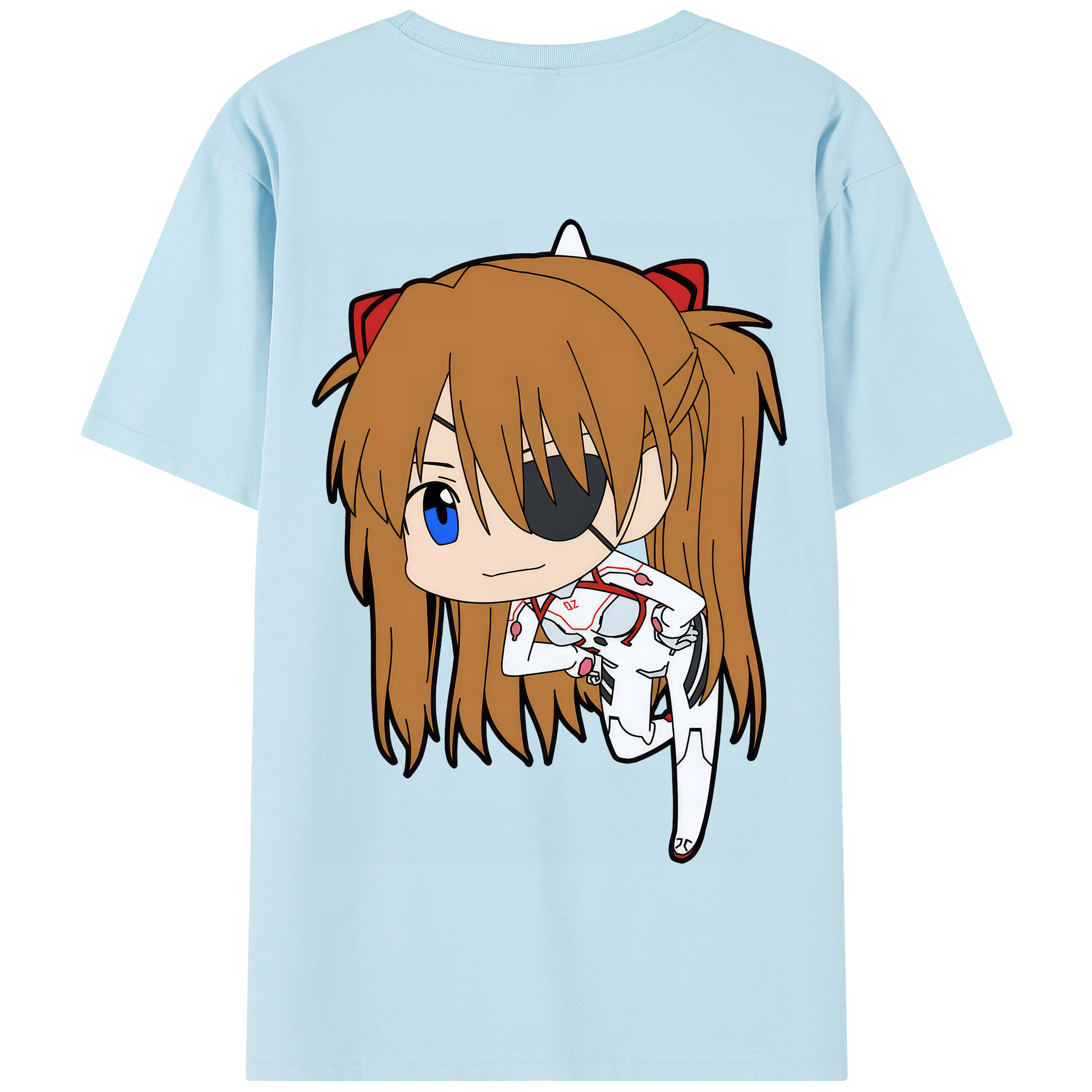 （画像用） EVA 新世紀エヴァンゲリオン 綿100％半袖Tシャツ（背面プリント）